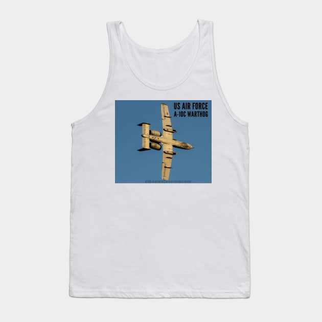 2-Sided USAF A-10C Warthog Tank Top by acefox1